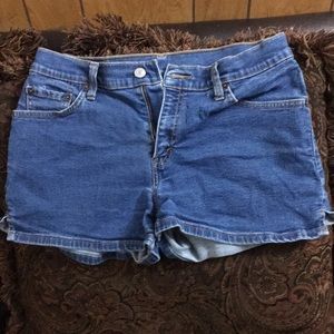 Levi Stretchy Denim Shorts